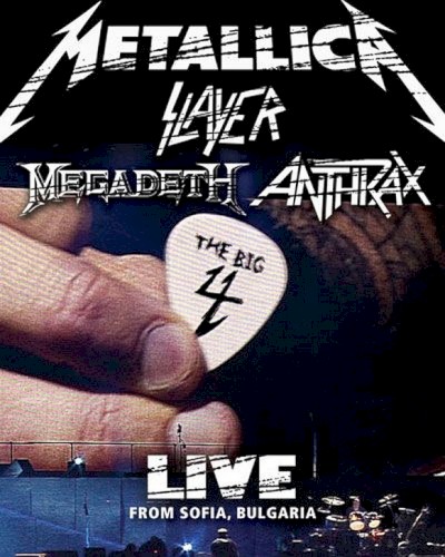 Capa de The Big 4: Live from Sofia, Bulgaria